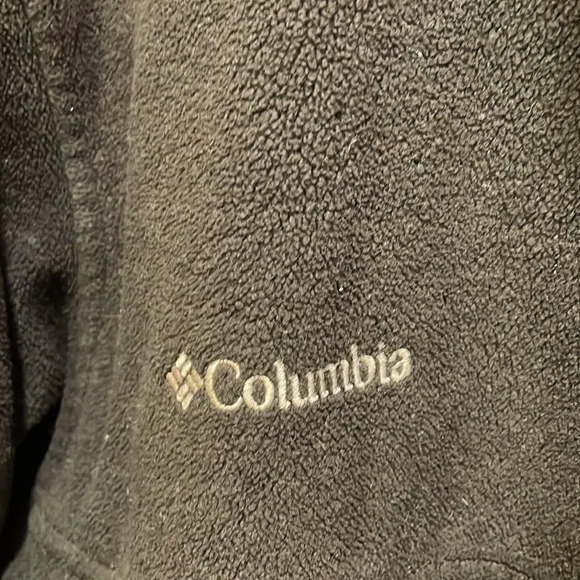 Columbia Mens black polar fleece zip up jacket - Picture 4 of 12